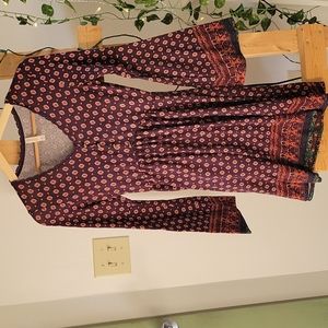 Boho Xhilaration Purple dress